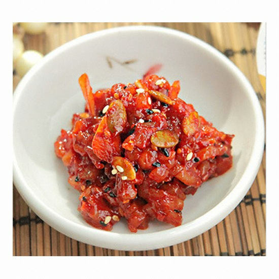 비빔 오징어젓 500g