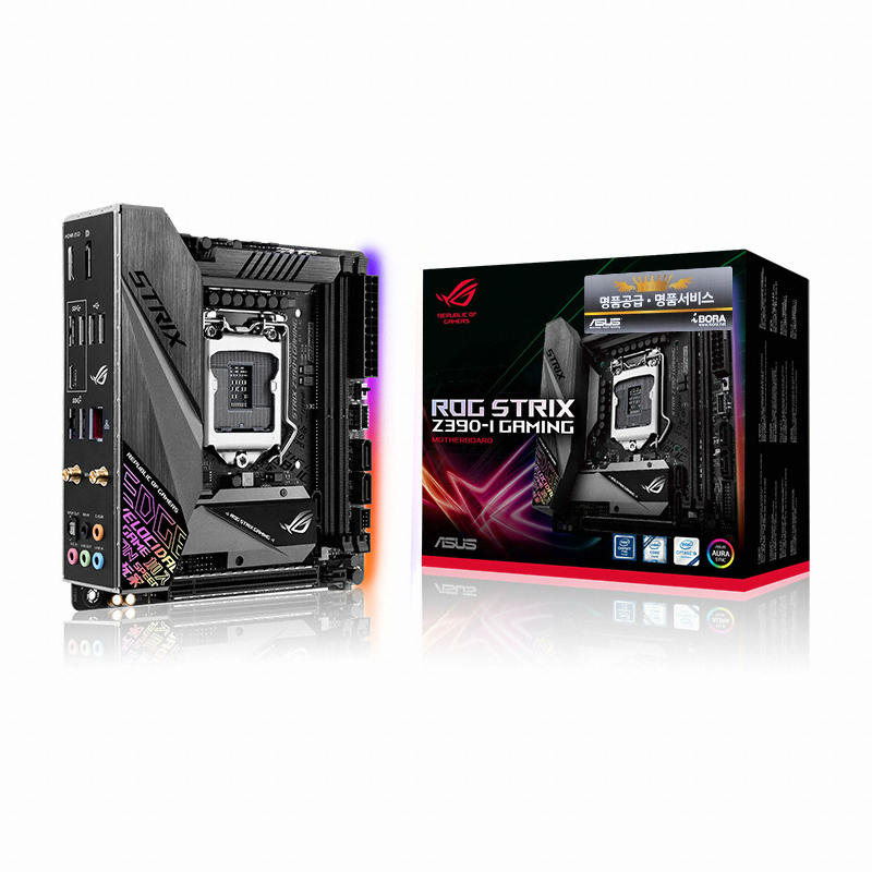 ASUS ROG STRIX Z390-I GAMING 아이보라