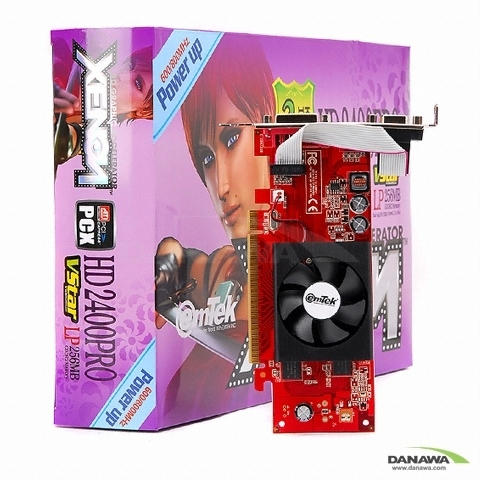 이엠텍 XENON 라데온 HD 2400Pro VStar 파워업 256MB LP_이미지