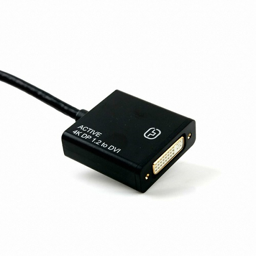 라이트컴 COMS DisplayPort 1.2 to DVI 컨버터 (DM178)_이미지