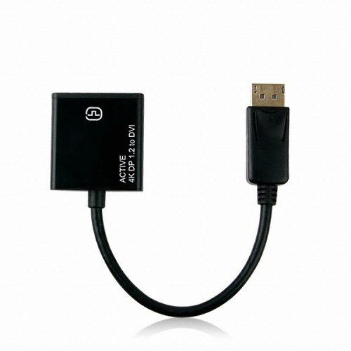 라이트컴 COMS DisplayPort 1.2 to DVI 컨버터 (DM178)_이미지