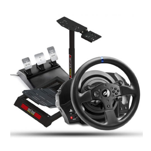 T300RS GT 에디션 레이싱 휠 +거치대(3페달)_이미지