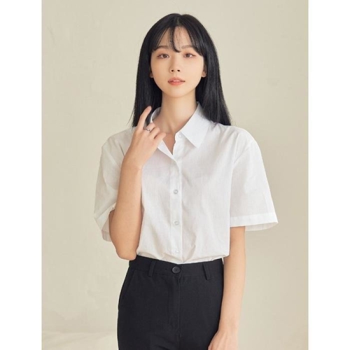 반에이크 oh  롤리아 반팔 셔츠  6926666_이미지