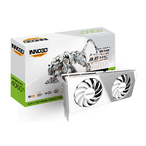 INNO3D 지포스 RTX 4060 Ti OC D6 16GB TWIN X2 WHITE_이미지