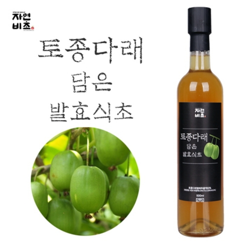 들산초 자연비초 토종다래담은 발효식초 500ml (1개)_이미지