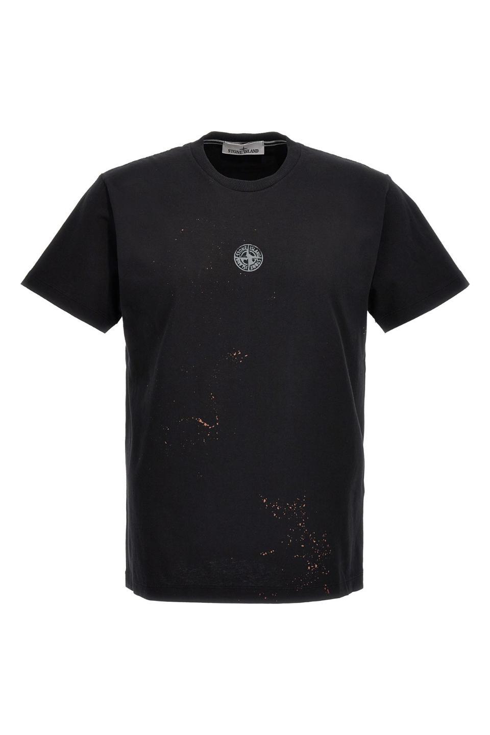 스톤아일랜드 T shirt stampa logo 79152NS84 V0029