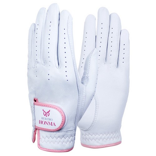 부쿠로혼마 천연양피 여성용 골프장갑 양손 H2344L