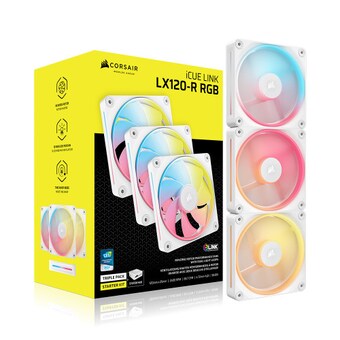 CORSAIR iCUE LINK LX120-R RGB STARTER KIT Reverse