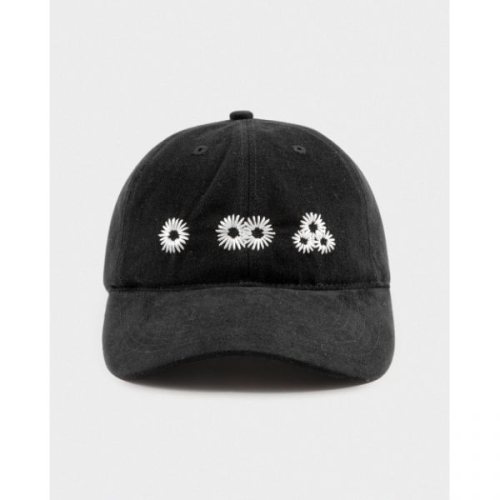 마이딥블루메모리즈 Newvy 로고 피치 볼 캡 블랙 1937998_이미지