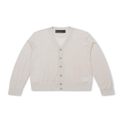 닐바렛 EVERYDAY SMALL BOLT WOOL CARDIGAN 썬더볼트 로고 가디건 NHWAW23007BEX_이미지