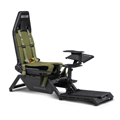 Next Level Racing Flight Simulator Boeing MILITARY edition Cockpit 비행 시뮬레이터 (NLR-S028)