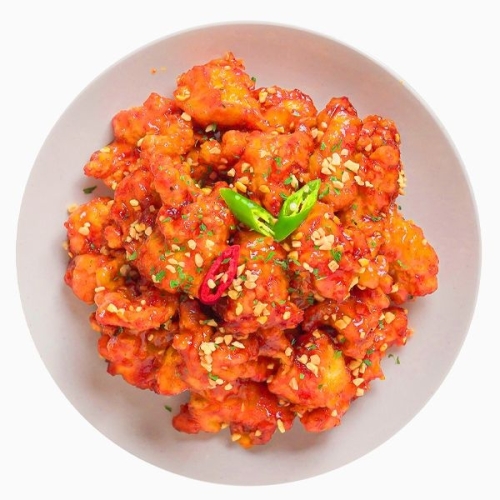순살 닭강정 매운맛 1kg
