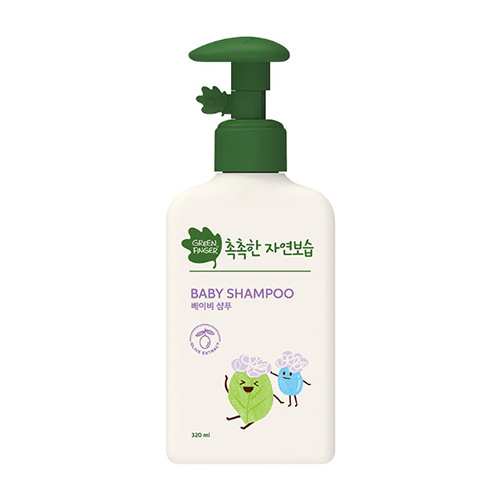  그린핑거 촉촉한 자연보습 베이비 샴푸 펌프형 320ml [1개]