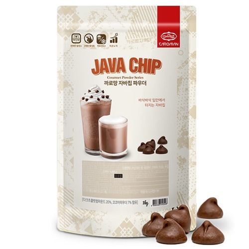 까로망 자바칩 파우더 1KG (2개)_이미지
