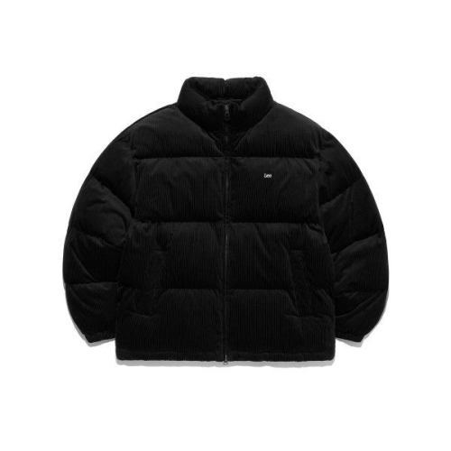 LEE 리 코듀로이 패딩 자켓 블랙 LE2504JK04BK 978525