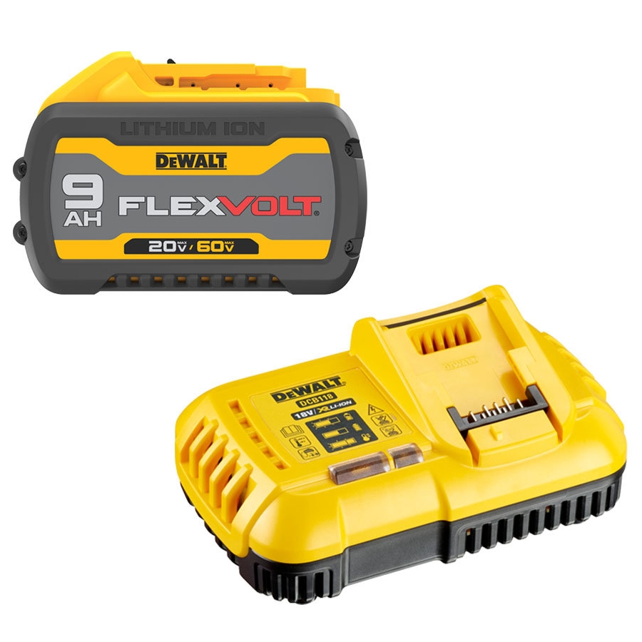 디월트 DCB609 + DCB118 (3.0Ah, 배터리 1개)_이미지