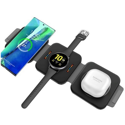아임커머스 UM2 15W 3in1 올인원 폴딩 무선충전기 3in1Flip (갤럭시워치용)