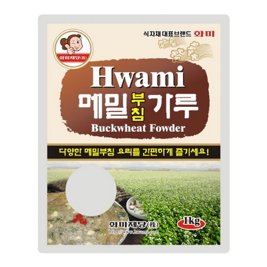 화미(Hwami) 메밀부침가루 1kg이미지입니다. 누르면 해당 게시물로 새창이동합니다.