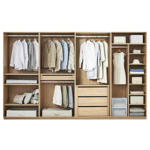 한샘 아트월 붙박이장 비대칭형 고급형 (310cm)_이미지