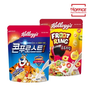 켈로그 콘푸로스트 600g+ 후루트링 320g
