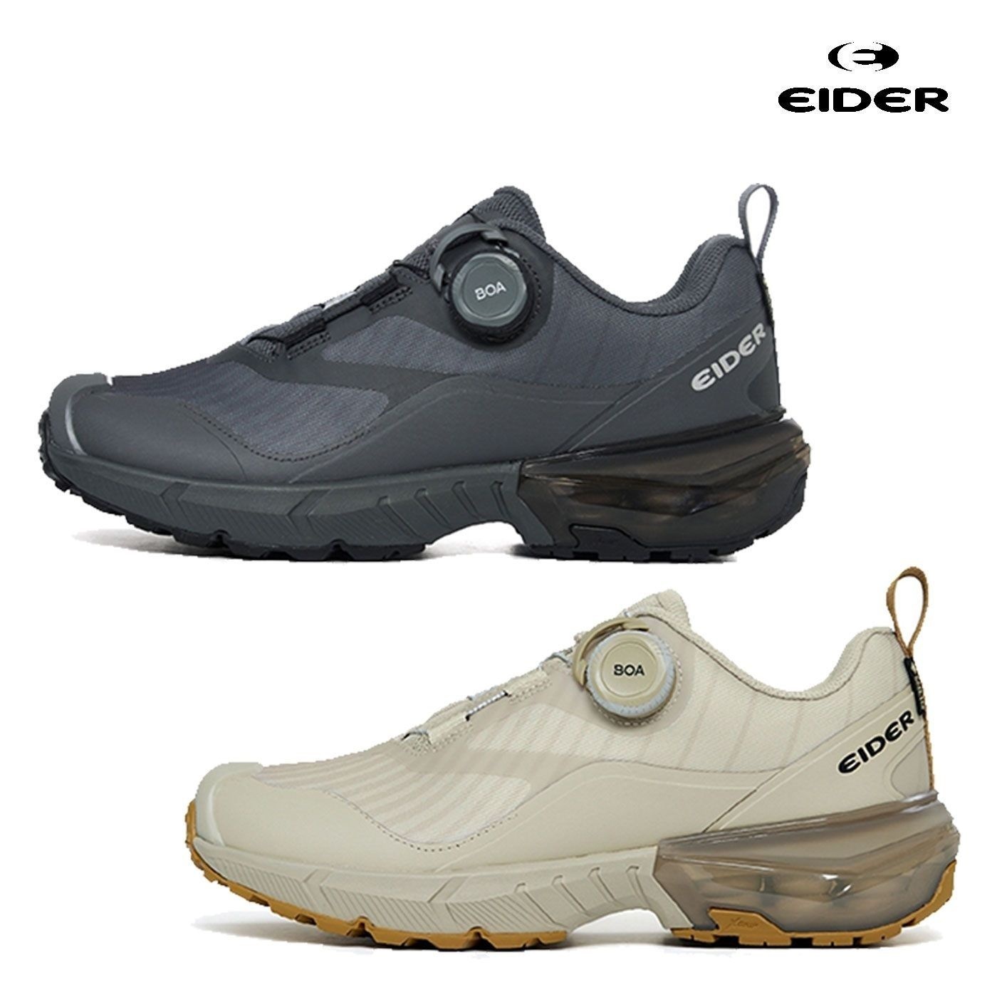 아이더 더블 리액트 플로우 고어텍스 방수 초경량 쿠션캡슐 하이킹화 DUF25G2526 DUF25G2526BY