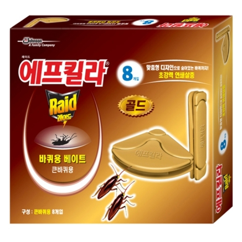  에프킬라 레이드 골드 베이트 큰바퀴용 [8개]
