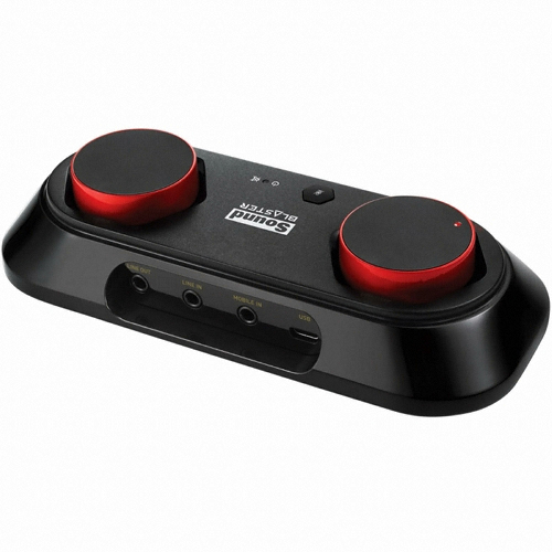 Creative 사운드 블라스터 Audigy 6 USB 사운드카드 (해외구매)_이미지
