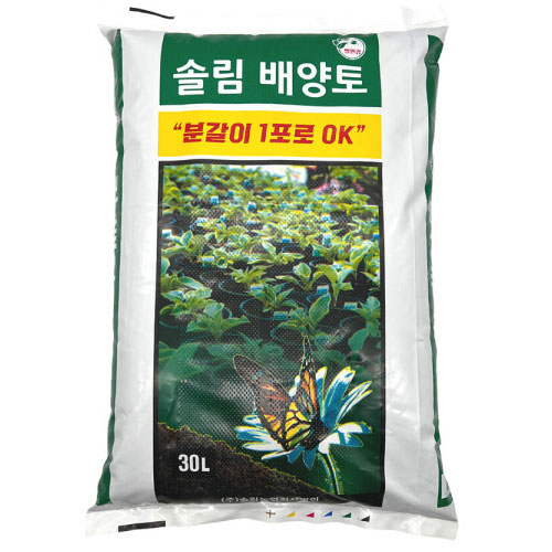 솔림텃밭몰 솔림 배양토 30L (1개)_이미지