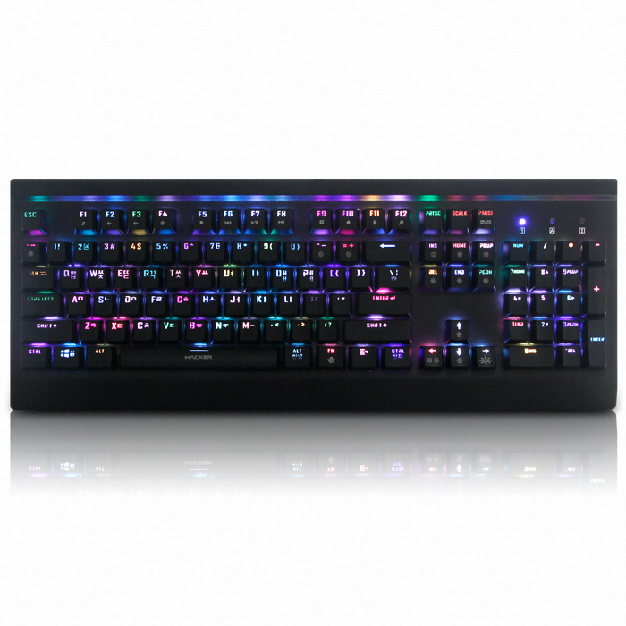 ���� HACKER K600 �ϵ��� RGB ���̹� ����