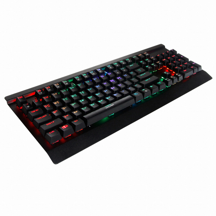 앱코 HACKER K600 하데스 RGB 게이밍 기계식 (블랙, 청축)_이미지