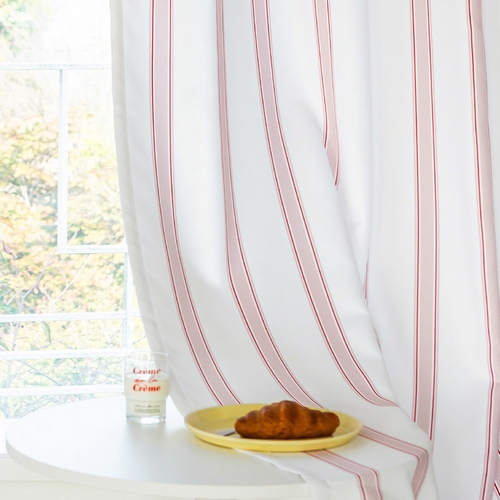 까르데코 베리 스트라이프 창문 암막커튼