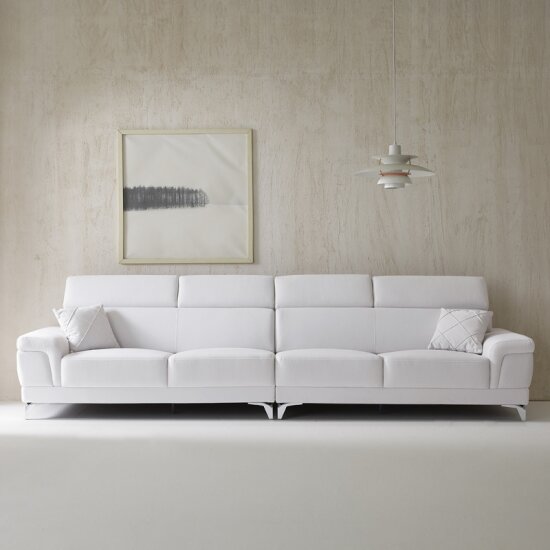 카밀라 아쿠아텍스 패브릭 소파 6인용