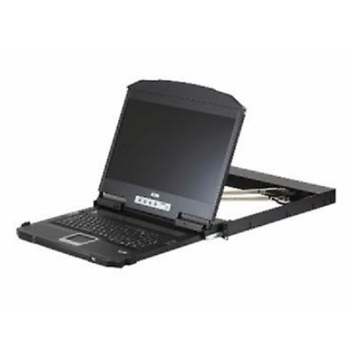 ATEN CL3800NW-ATA-KK Ultra 숏 뎁스 듀얼 레일 FHD LCD KVM 스위치_이미지