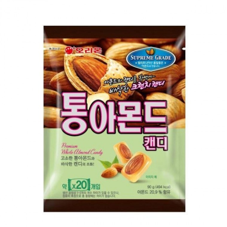 오리온 통아몬드 90g [1개]