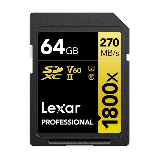 Lexar SD Professional 1800X (64GB)