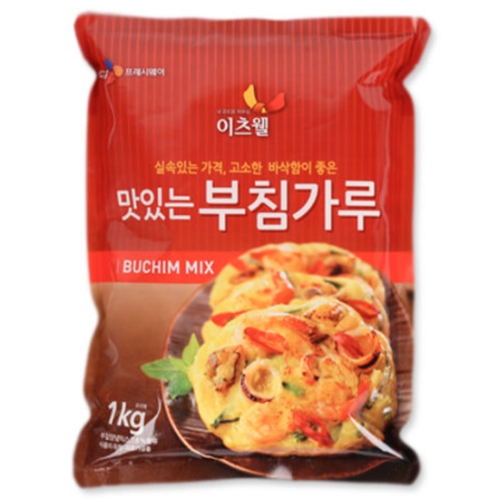 CJ프레시웨이 이츠웰 맛있는 부침가루 1kg (1개)