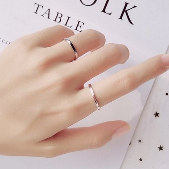 에르모사제이 데일리 은반지 R031