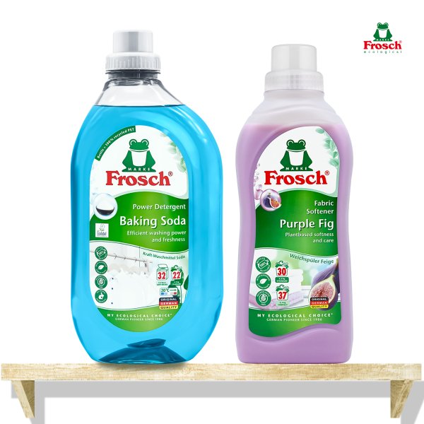 베이킹소다 액상 세탁세제 1.5L + 무화과 섬유유연제 750ml