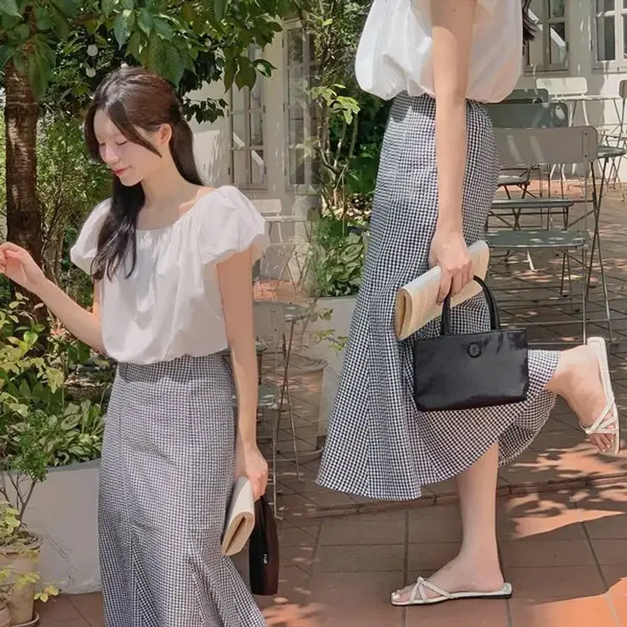 핫핑 시어서커소재/함 레빈트 여름 밴딩체크롱스커트 H_SK3300이미지입니다. 누르면 해당 게시물로 새창이동합니다.