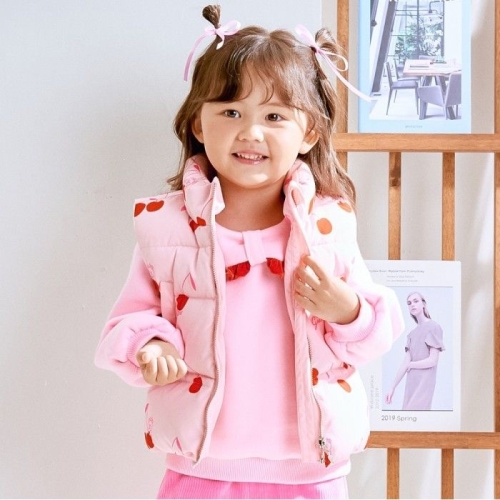 게스키즈 베어전판 오리털 베스트 G38DAV010-T_이미지