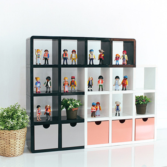 큐빅스미니  미니큐빅스 피규어장bw