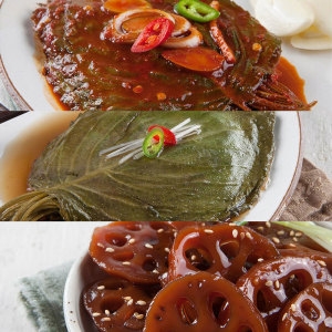 한성기업  한성 양념깻잎150g+연근조림150g+콩자반150g X 2개
