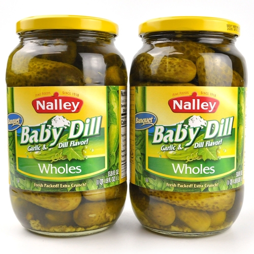 코스트코 커클랜드 코스트코 Nalley 베이비 딜 통 오이피클 1L x 2병 대용량_이미지