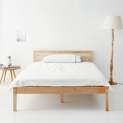 마켓비 FIERA 원목 침대 SS