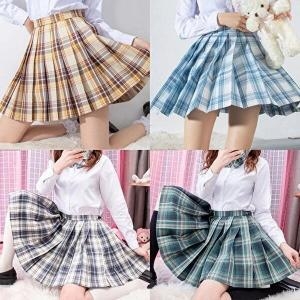 셀러허브 패션 JHP9S7TS_51IB 5color A라인치마 체크무늬 스커트 학생