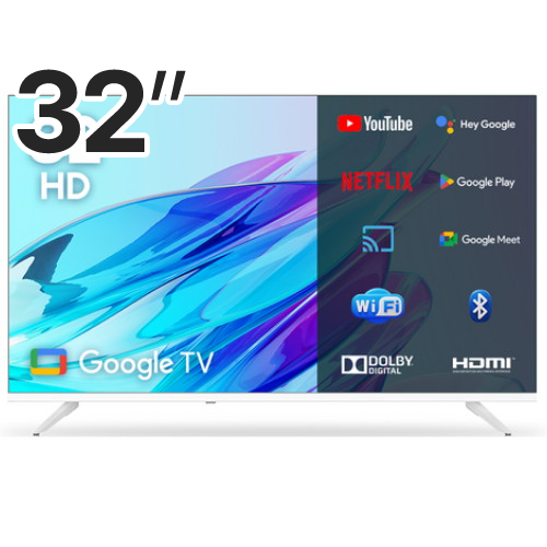 이노스 32HD 화이트에디션 구글 스마트 TV (스탠드)
