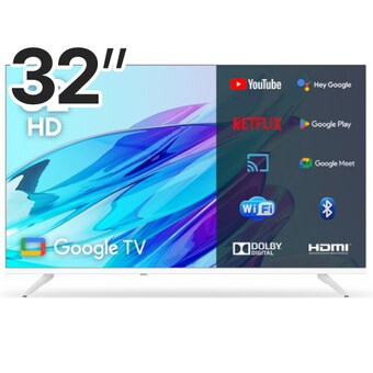 이노스 32HD 화이트에디션 구글 스마트 <b>TV</b>
