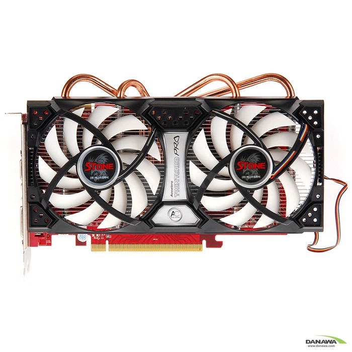 라데온 HD 4890 STONE HDMI 1GB Twin Turbo PRO