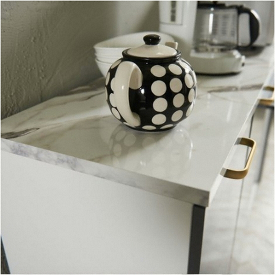 데코라인 지티 와이드 접이식 렌지대+하부장 세트_이미지