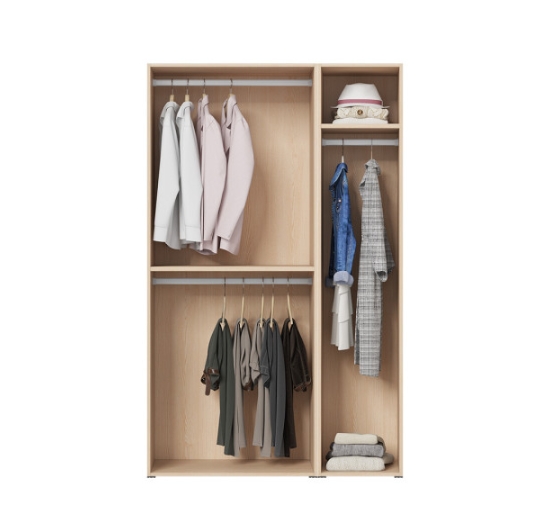 한샘 샘베딩 베이직 행거형 거울옷장세트 1200_이미지